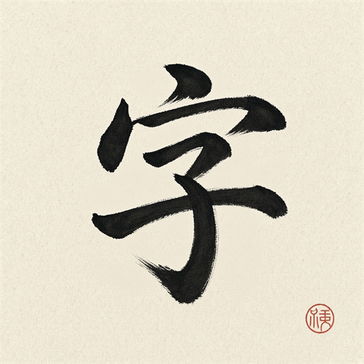 字をきれいにの画面